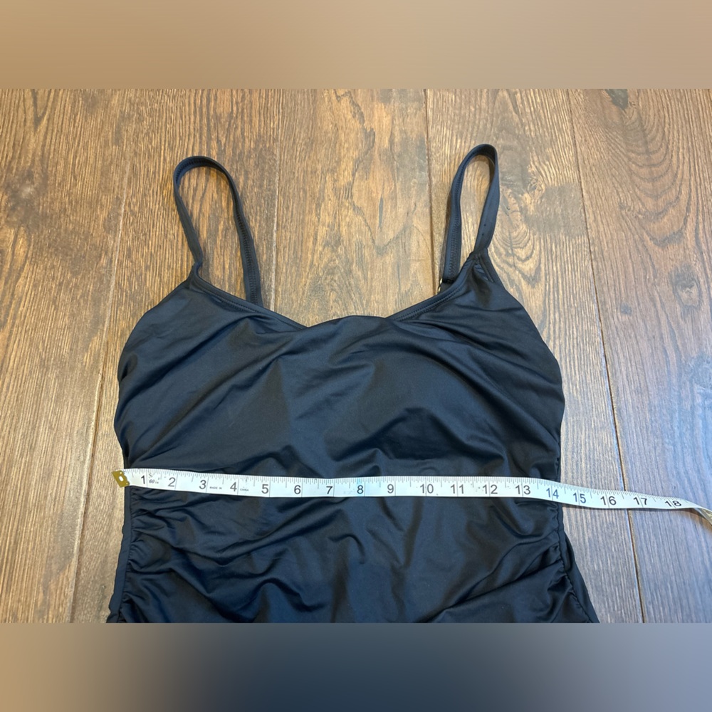 La Blanca Island Goddess Lingerie One Piece Black Women’s Size 16W - Picture 6 of 8